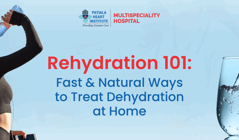 Dehydration treatment at home