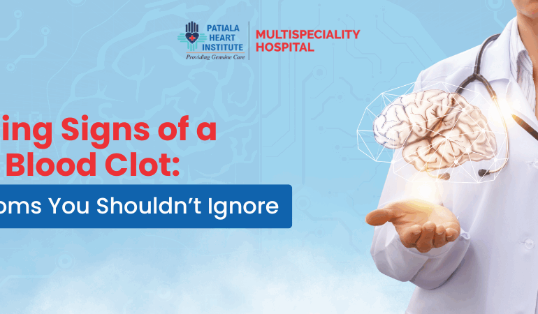 blood clot in brain symptoms