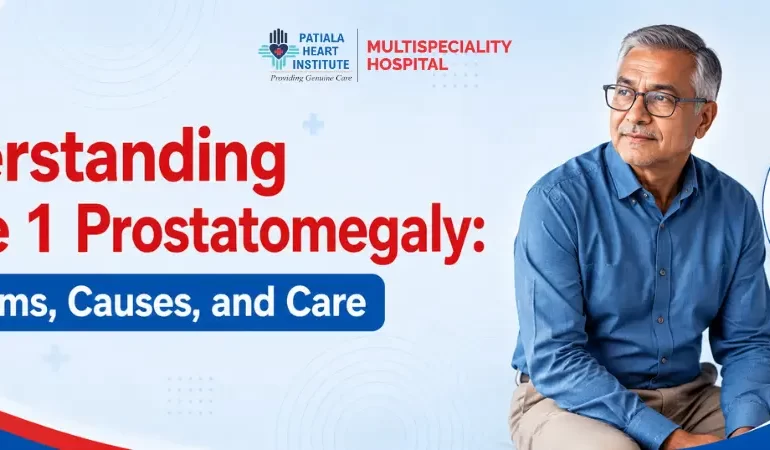 grade 1 prostatomegaly