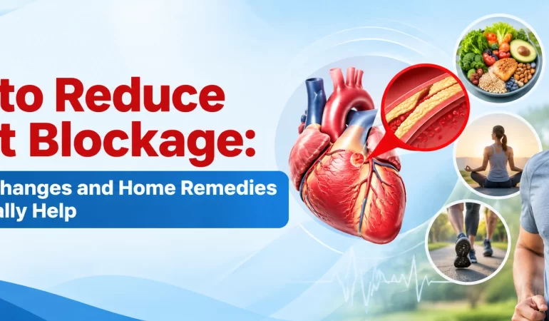 how to reduce heart blockage